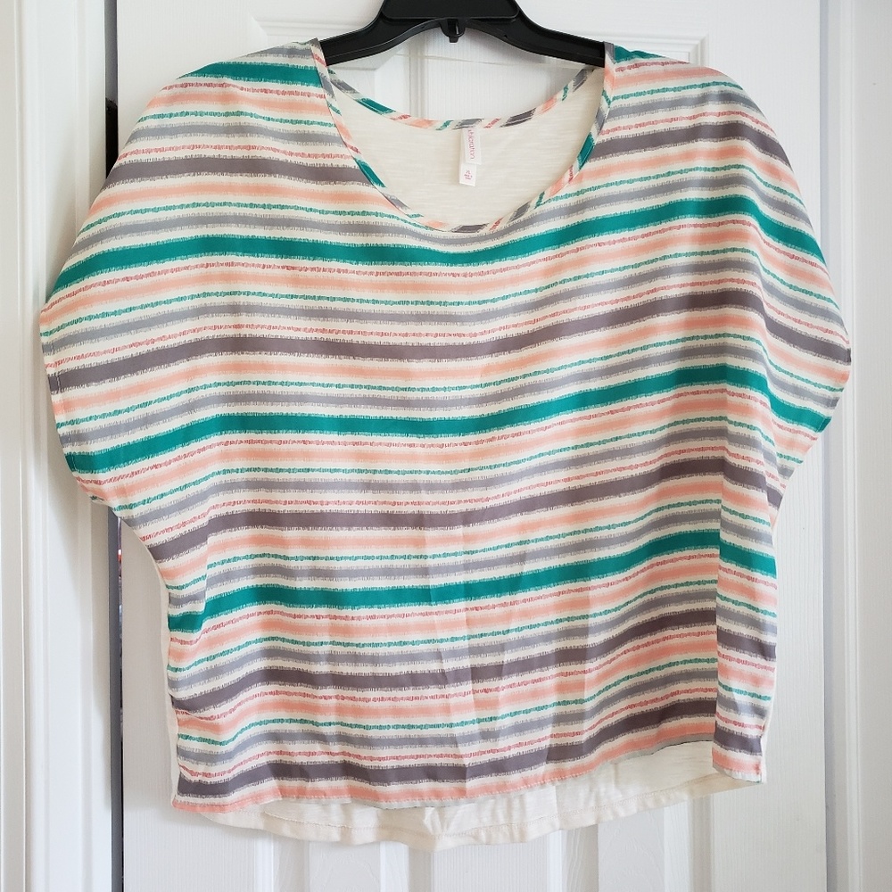 Xhilaration XL striped top